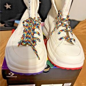 Converse Chuck Taylor Run Star Legacy CX Hi PRIDE Edition A06027C Men’s Sz 8